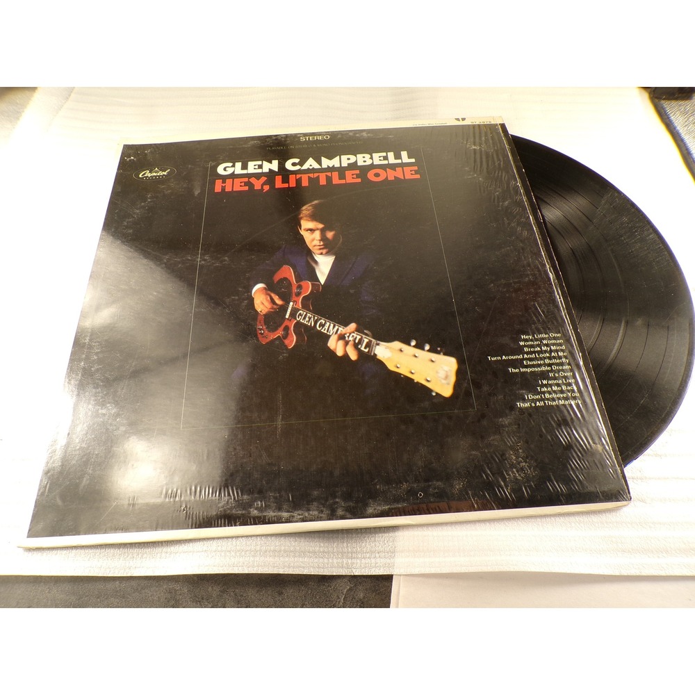 Glen Campbell Hey Little One Vinyl LP Capitol Records ST 2878 Stereo 1968 LP